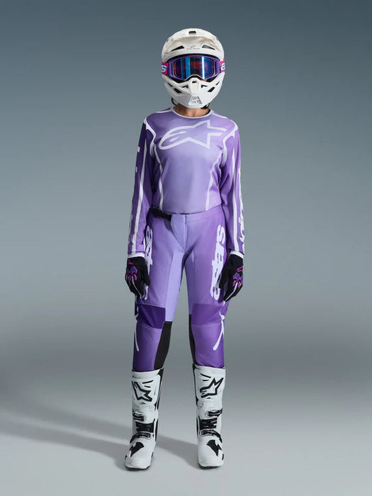2026 Stella Fluid Apex Jersey Violet/White