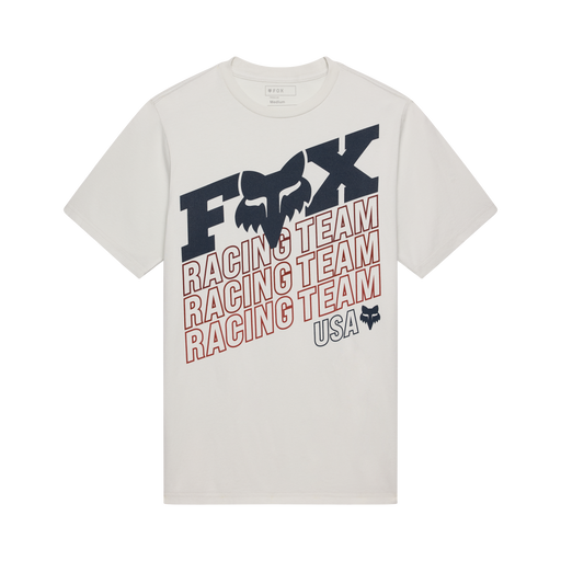 Fox Racing Coldpress 195 Original Tee - Light Grey
