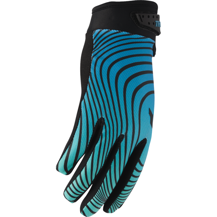 Launchmode Identity Gloves - Teal/Black
