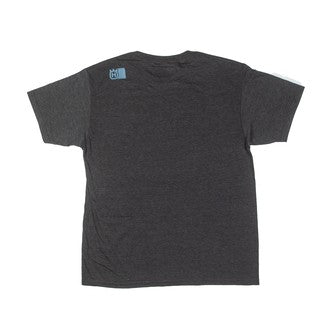 Husqvarna Motorcycle Stacked Logo Tee - Charcoal