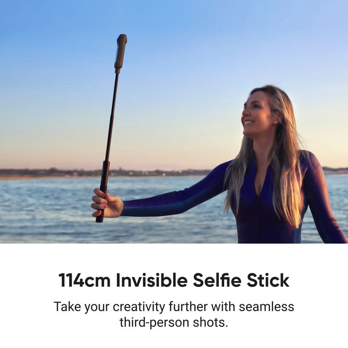 Invisible selfie stick