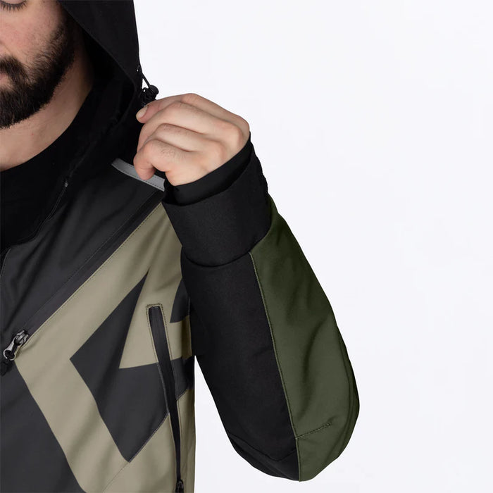 Men's Cold Cross CX Lite Monosuit - Army/Stone