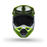Fox Racing V1 Frame Helmet - Grey/Yellow