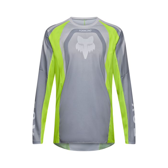 Fox Racing Men's 180 Frame Jersey - Gry/Yel