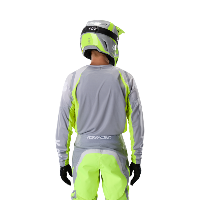 Fox Racing Men's 180 Frame Jersey - Gry/Yel