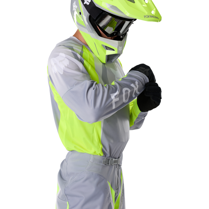 Fox Racing Men's 180 Frame Jersey - Gry/Yel