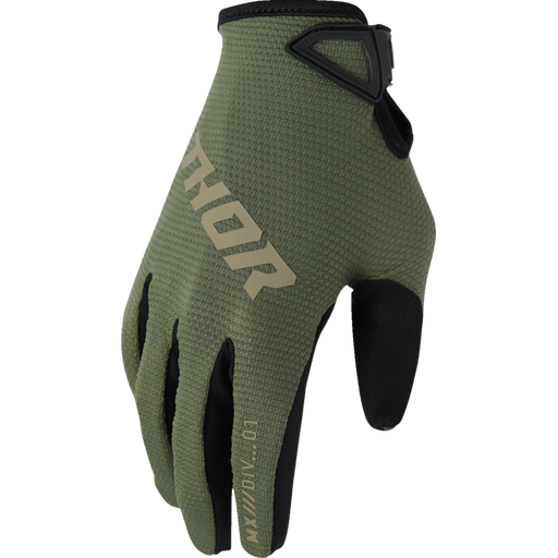 Thor Ridemode Gloves - Army Green