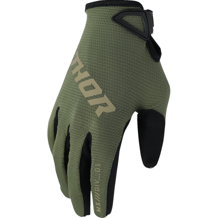 Thor Ridemode Gloves - Army Green