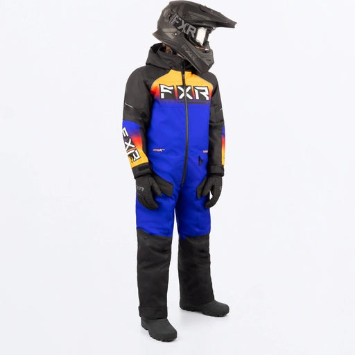 Youth Recruit Monosuit - Black/Blue
