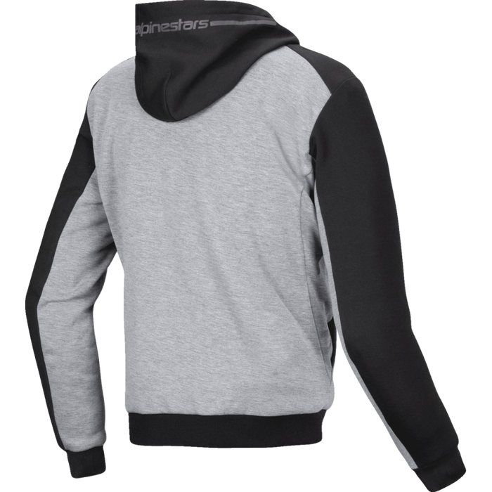 Chrome V2 Riding Hoodie - Black/Grey/Red