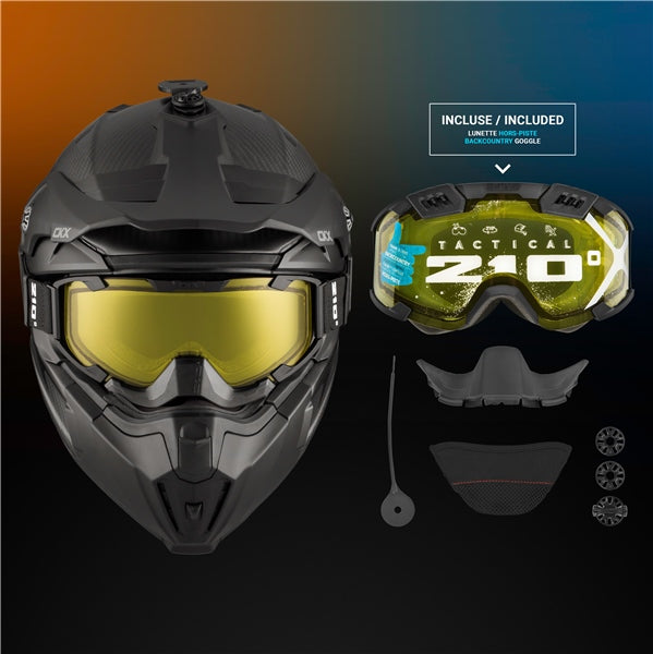 Titan Original Carbon Fiber Helmet - Black