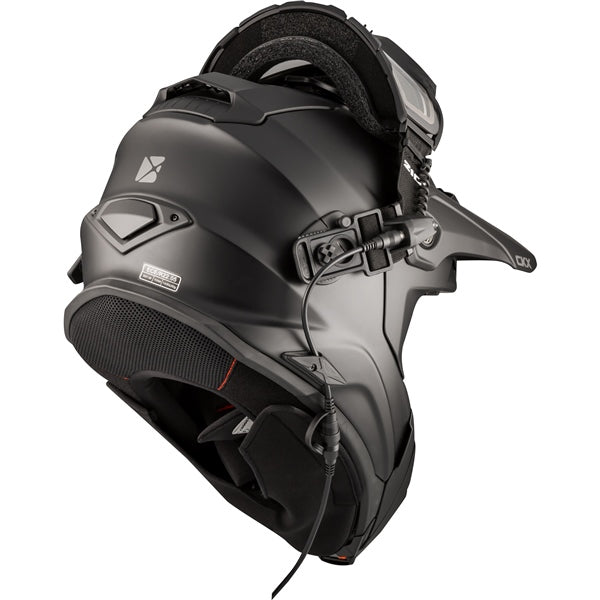 Titan Electric X Original Combo Helmet - Matte Black
