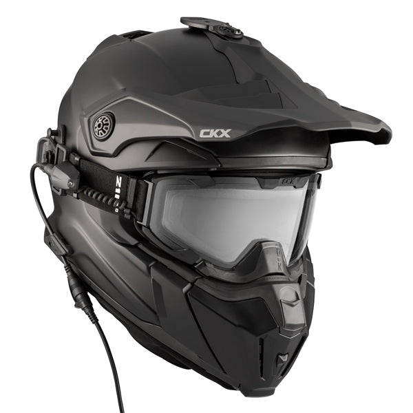 Titan Electric X Original Combo Helmet - Matte Black