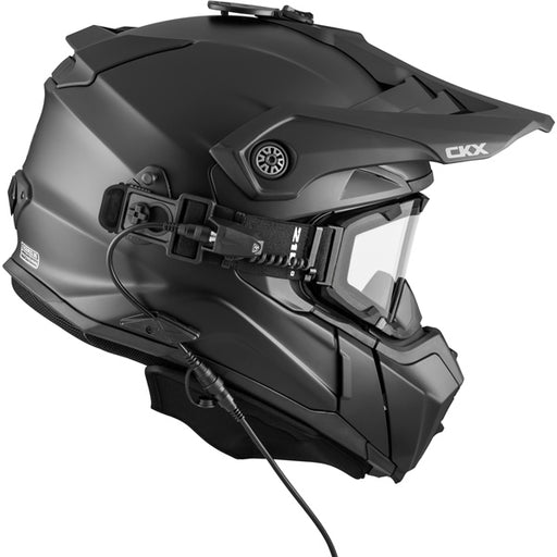 Titan Electric X Original Combo Helmet - Matte Black