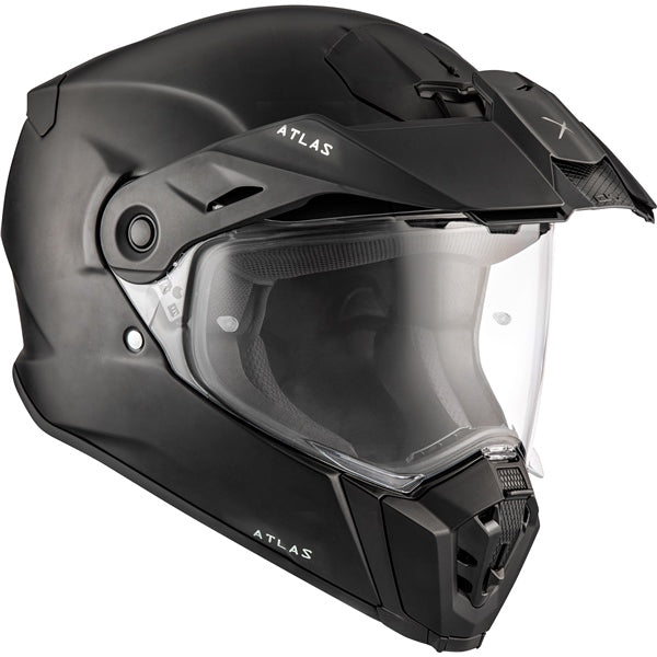 Atlas Dual Sport Helmet - Matte Black