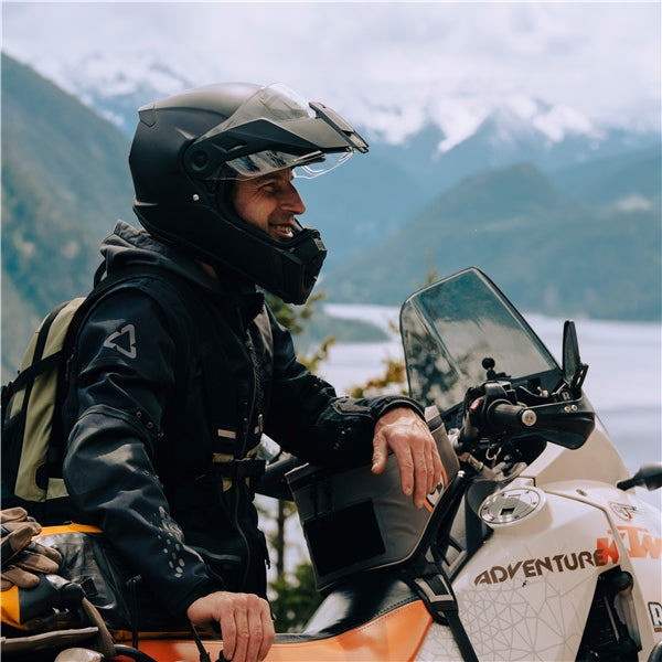 Atlas Dual Sport Helmet - Matte Black