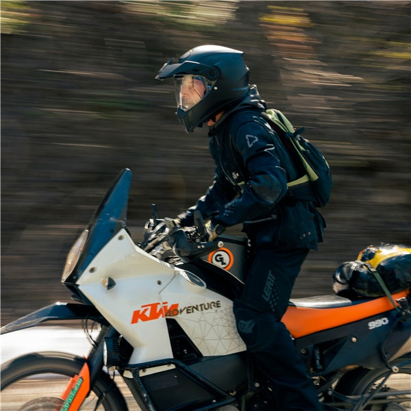 Atlas Dual Sport Helmet - Matte Black