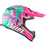 CKX Youth TX019Y Offroad Helmet - Gleam Pink/Green