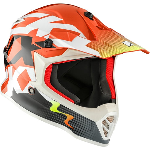 CKX Youth TX019Y Offroad Helmet - Howl Orange