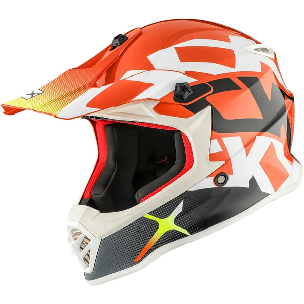 CKX Youth TX019Y Offroad Helmet - Howl Orange