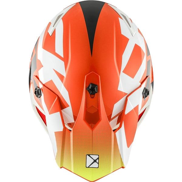CKX Youth TX019Y Offroad Helmet - Howl Orange