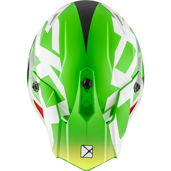 CKX Youth TX019Y Offroad Helmet - Howl Green