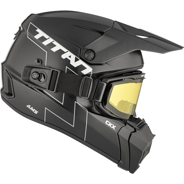 Titan AMS Helmet - Matte Black