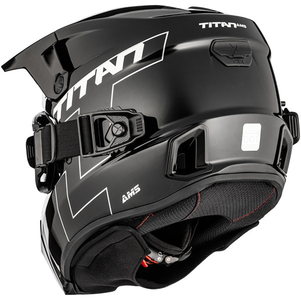 Titan AMS Helmet - Gloss Black