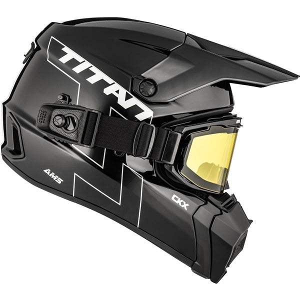 Titan AMS Helmet - Gloss Black