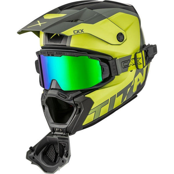 CKX Titan AMS Helmet Nunavut (Apex Goggle Included) Sunny Lime