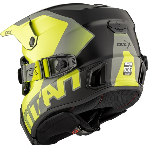 CKX Titan AMS Helmet Nunavut (Apex Goggle Included) Sunny Lime