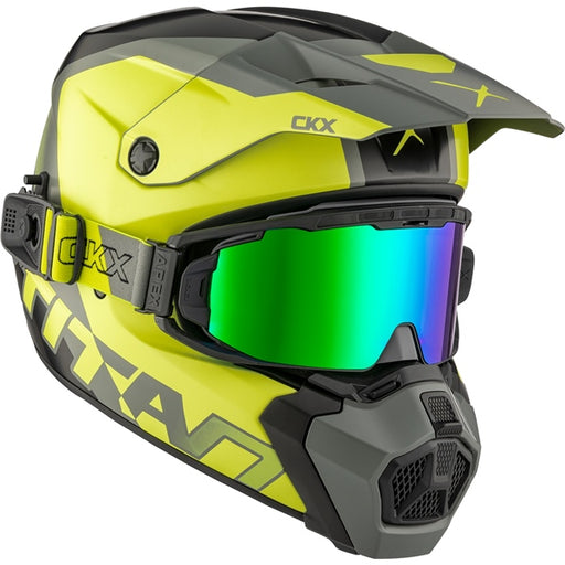 CKX Titan AMS Helmet Nunavut (Apex Goggle Included) Sunny Lime