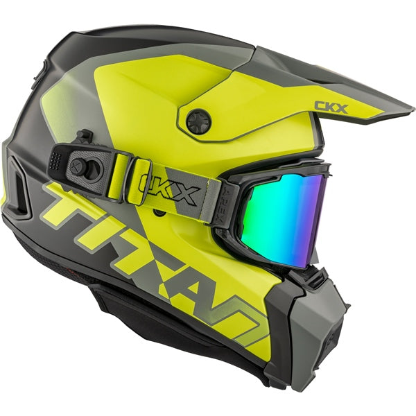 CKX Titan AMS Helmet Nunavut (Apex Goggle Included) Sunny Lime