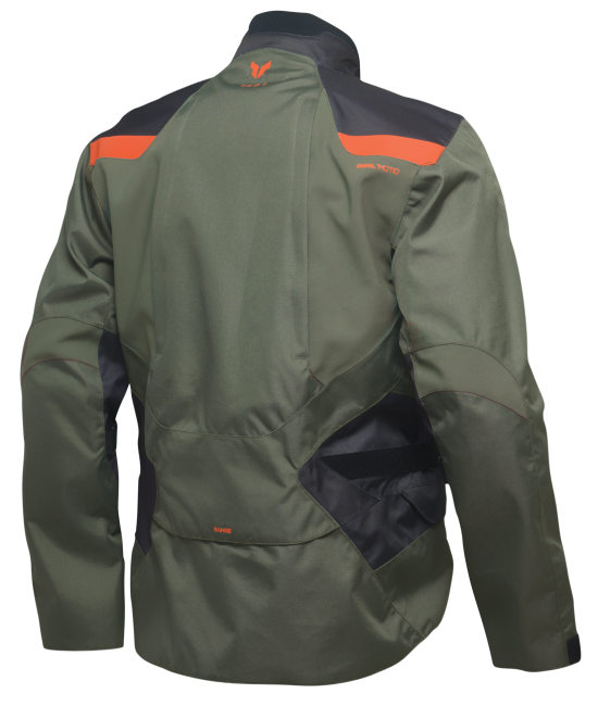 Range Adventure Jacket Green/Orange