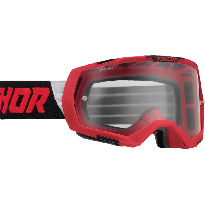 Regiment Goggle - Red/Black
