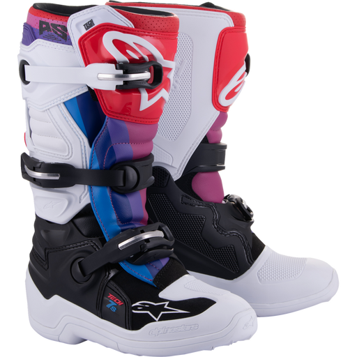 Alpinestars Youth Tech 7S Youth Boots - Rainbow