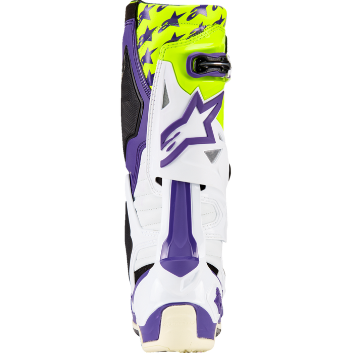 Tech 10 Dirt Studios LE Boots - Yellow/Purple