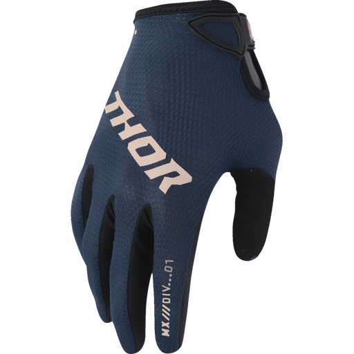 Thor Ladies Ridemode Gloves - Navy