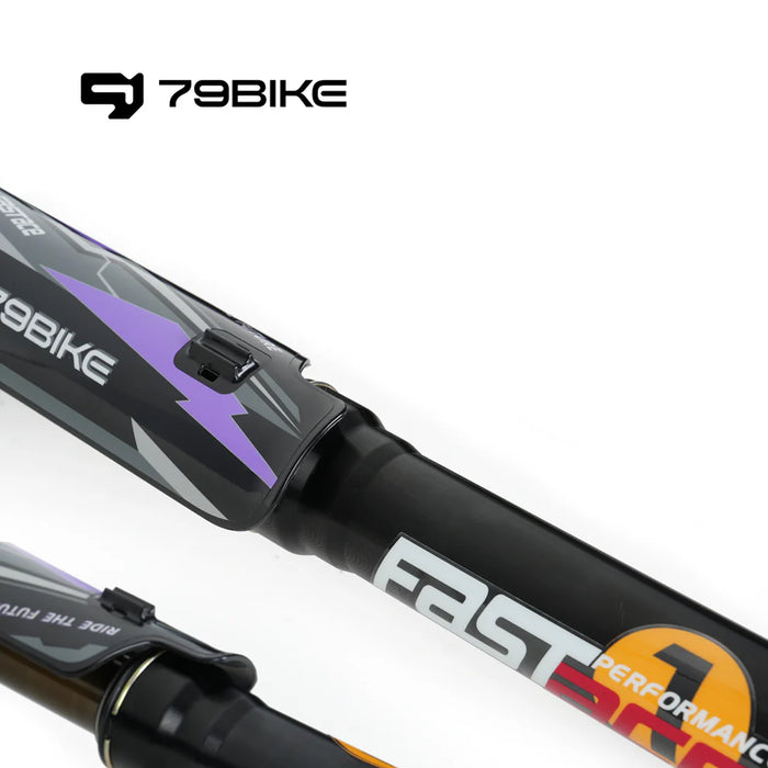 79BIKE - FRONT FORK - FASTACE 2.0 BLACK STICKER