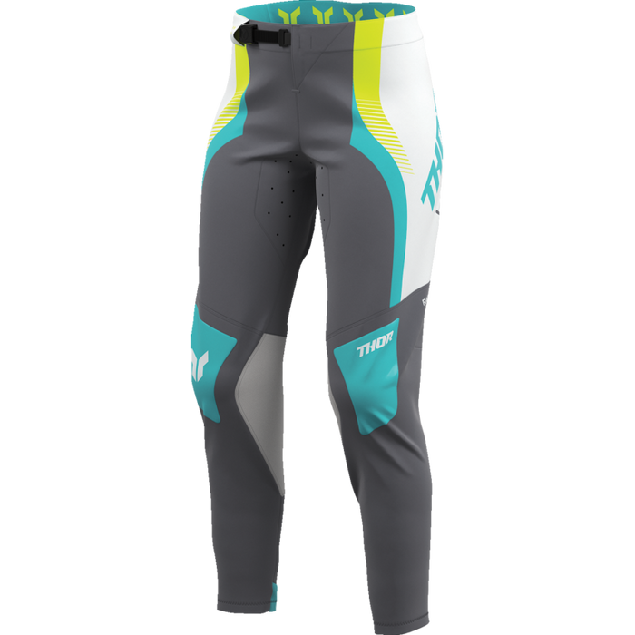 Ladies Sportmode Velocity Pants - Gray/Aqua