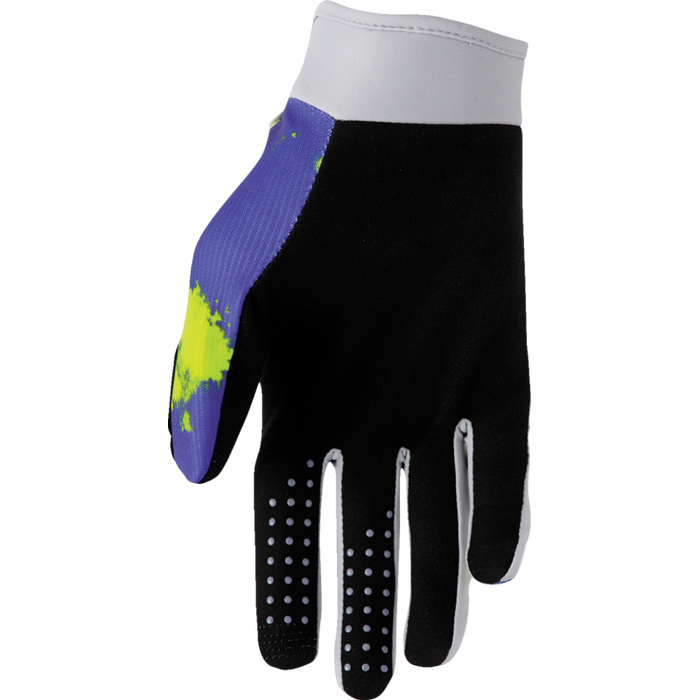 Launchmode Bleach Gloves - Gray/Acid