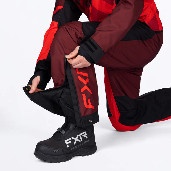 Men's Cold Cross CX Lite Monosuit - Red/Oxblood
