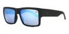 Spy Optics Sunglasses Cyrus Matte Black -  Happy Boost Polar Ice  Blue Mirror