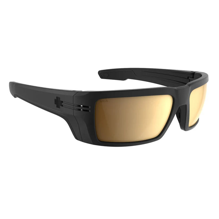 Spy Optics Sunglasses Rebar SE ANSI RX Matte  Black - Happy Bronze Gold Mirror
