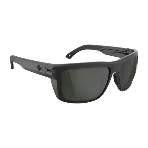 Spy Optics Sunglasses Overhaul XL ANSI Matte  Black - Happy Gray Green Polar
