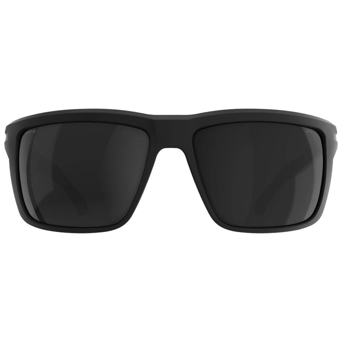 Spy Optics Sunglasses Overhaul XL ANSI Soft  Matte Black - Happy  Boost Polar Black Mirror