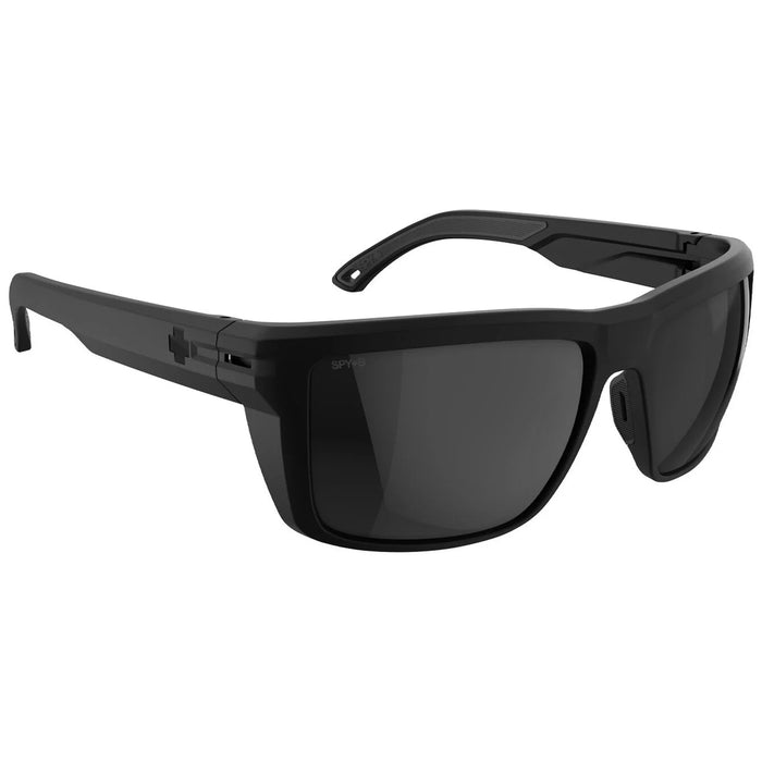 Spy Optics Sunglasses Overhaul XL ANSI Soft  Matte Black - Happy  Boost Polar Black Mirror