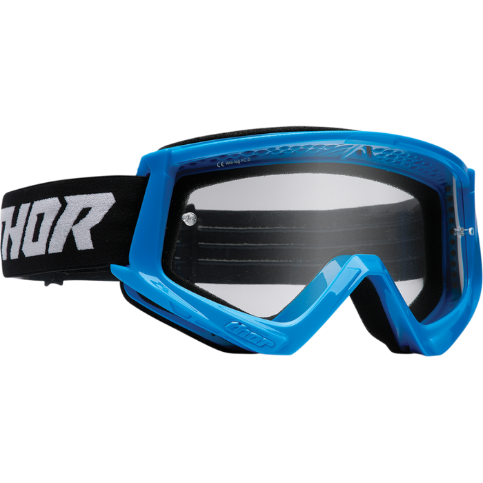 Youth Combat Racer Goggle - Blue/Black