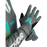 Thor Ladies Sportmode Gloves - Gray/Aqua