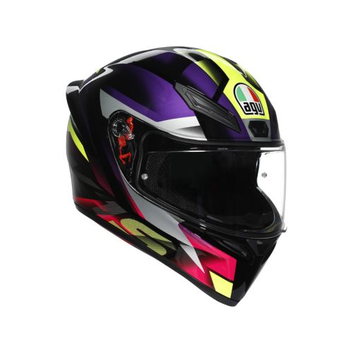 K1 S FASTLAP BLACK/PURPLE/PINK